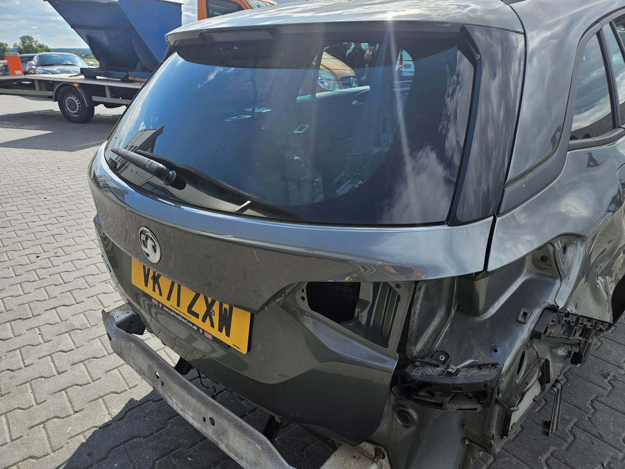 OPEL ASTRA K KOMBI trunk door boot colour Z10A