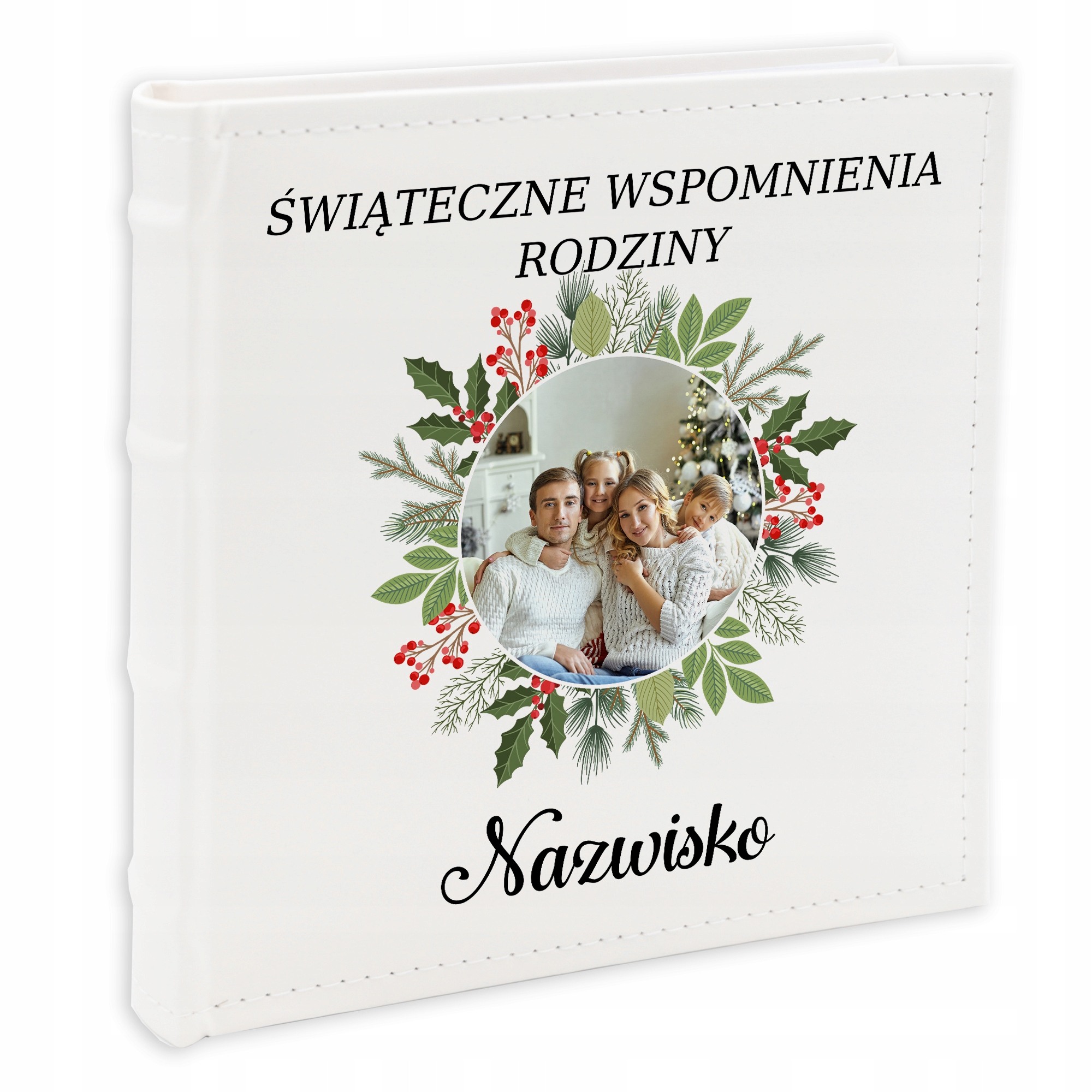 Album na fotografie 10x15 cm Bílá Vzpomínky Rodiny Kreator Projekt