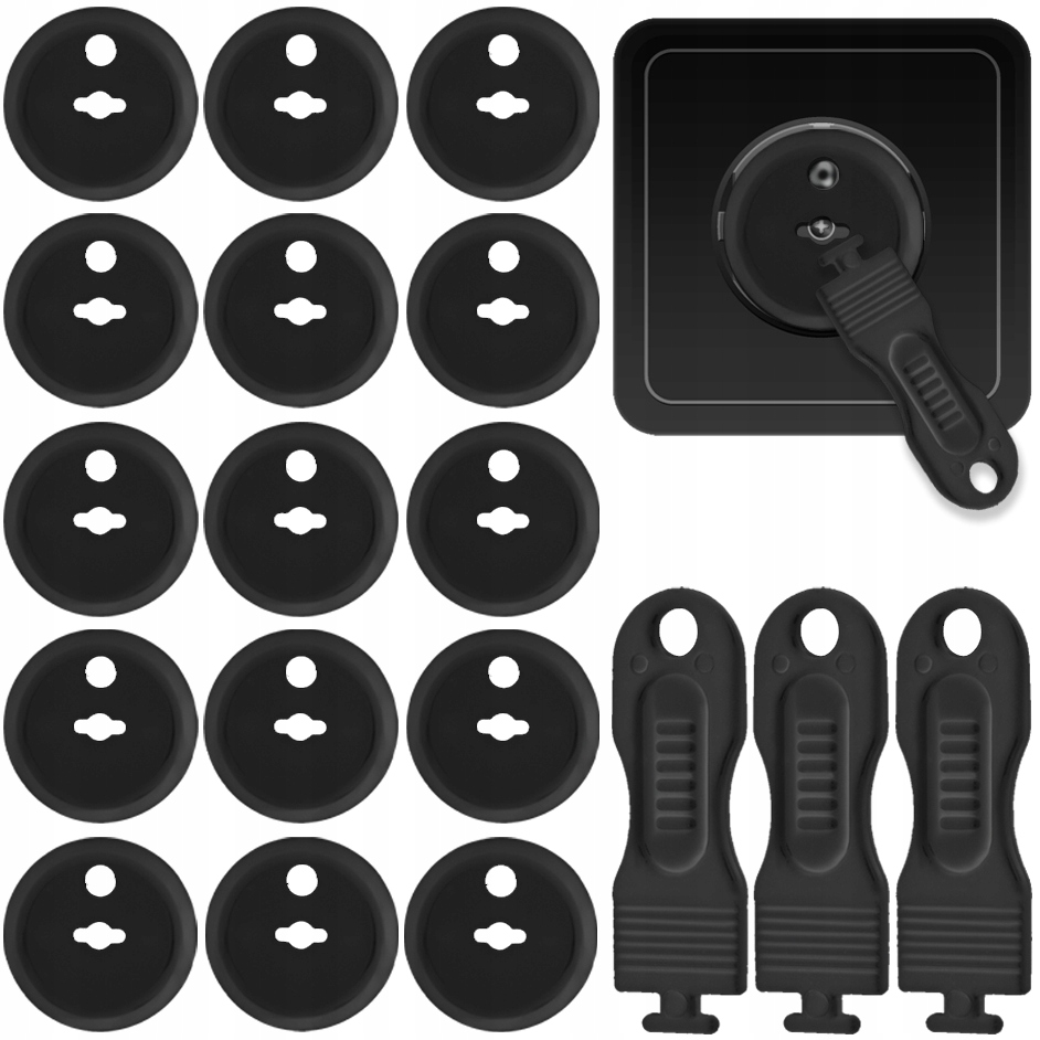 

Blokada Zabezpieczenie do Kontaktów Zaślepki 15szt