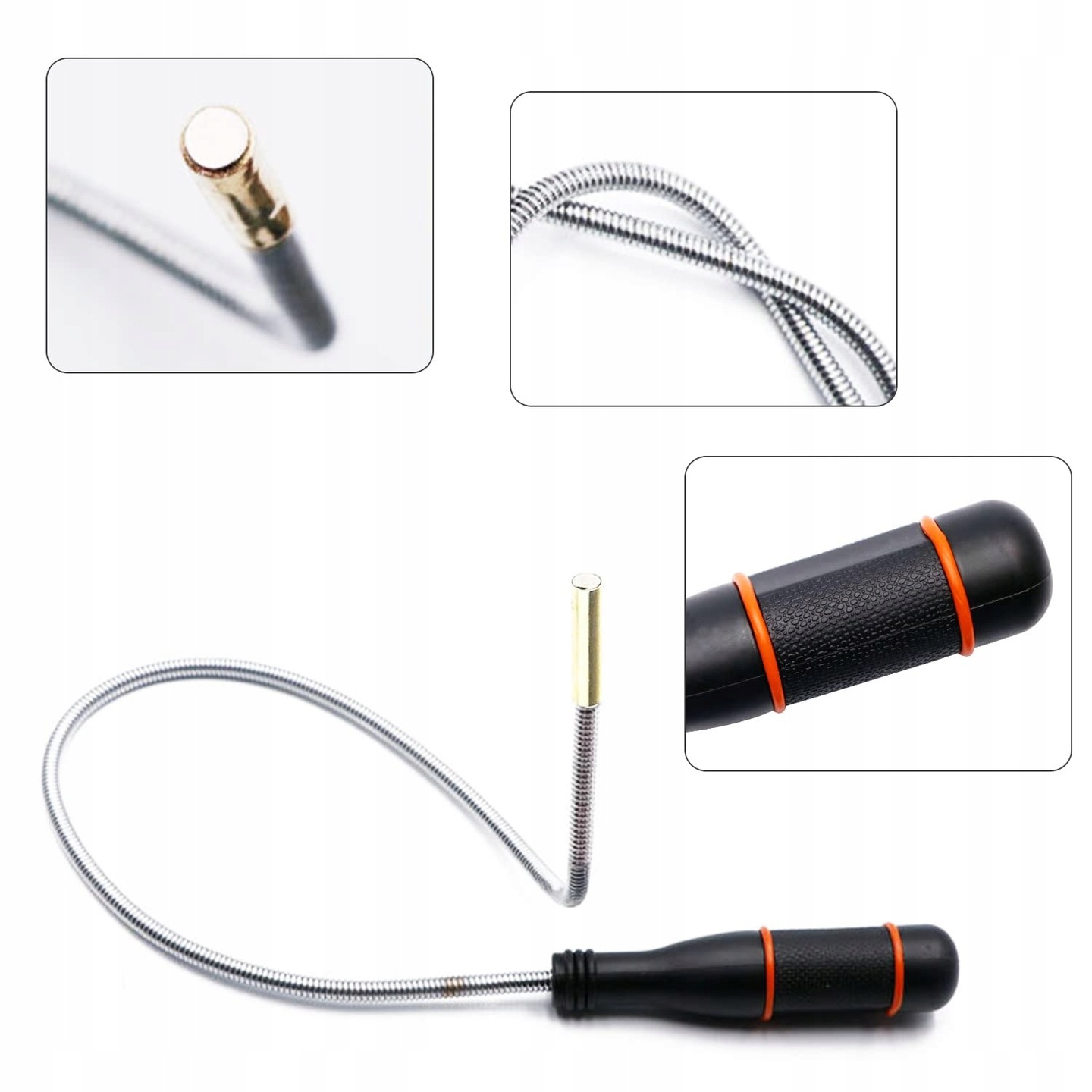 CHWYTAK ELASTYCZNY GIĘTKI MAGNETYCZNY MAGNES SATRA