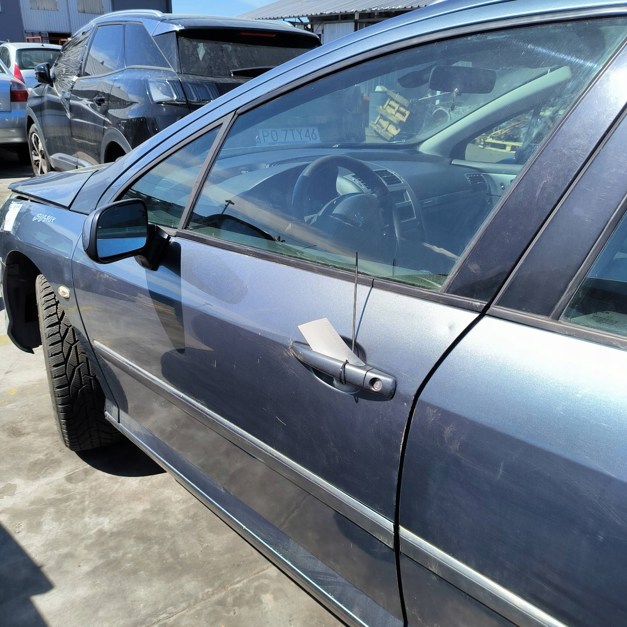 door left front EZW PEUGEOT 407 SW