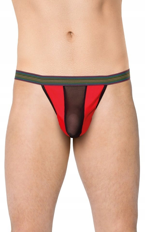 

Czerwone Stringi Męskie Soft Line 4529 S-l