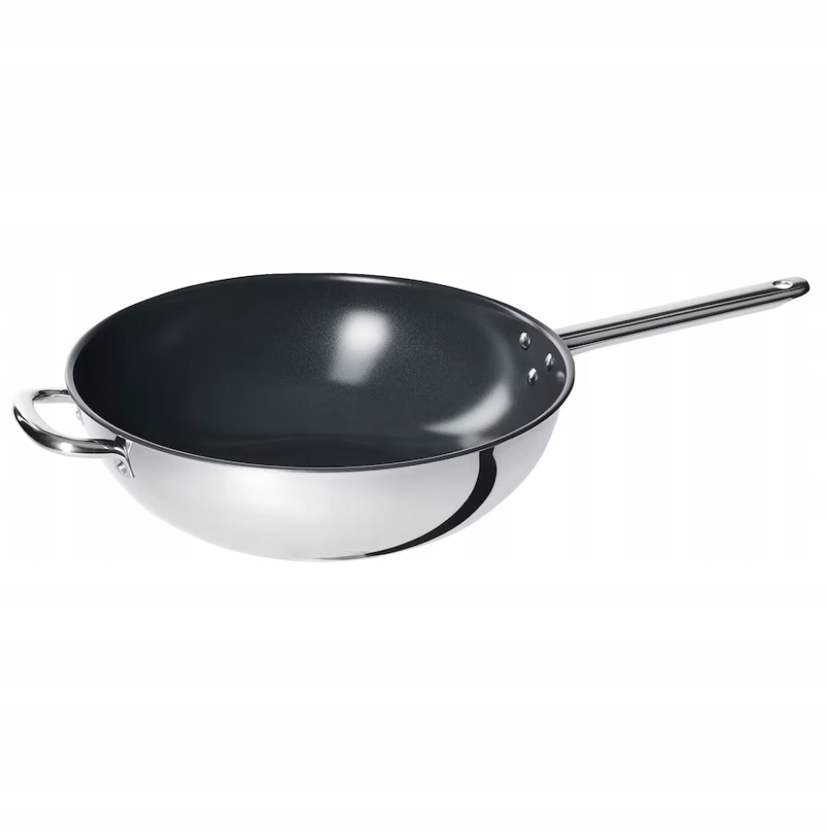 Ikea Ikea 365+ Wok, ocel/nepřilnavá povrchová úprava, 32 cm