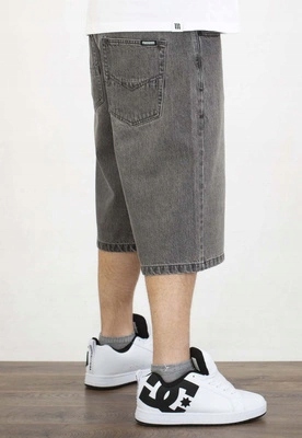 Kraťasy Mass Baggy Fit Jeans Slang grey