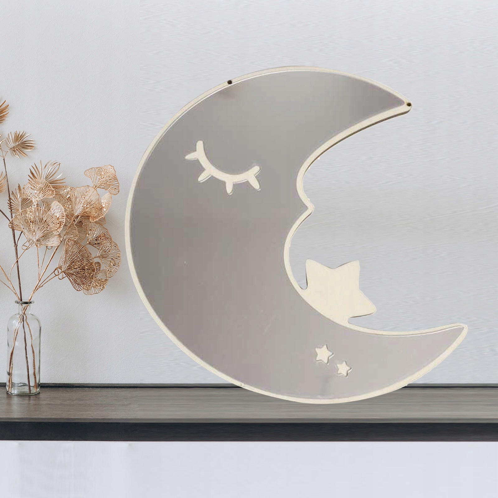 Akrylowe lusterko bezpieczeństwa, nordycki akrylowy księżyc Marka bez marki