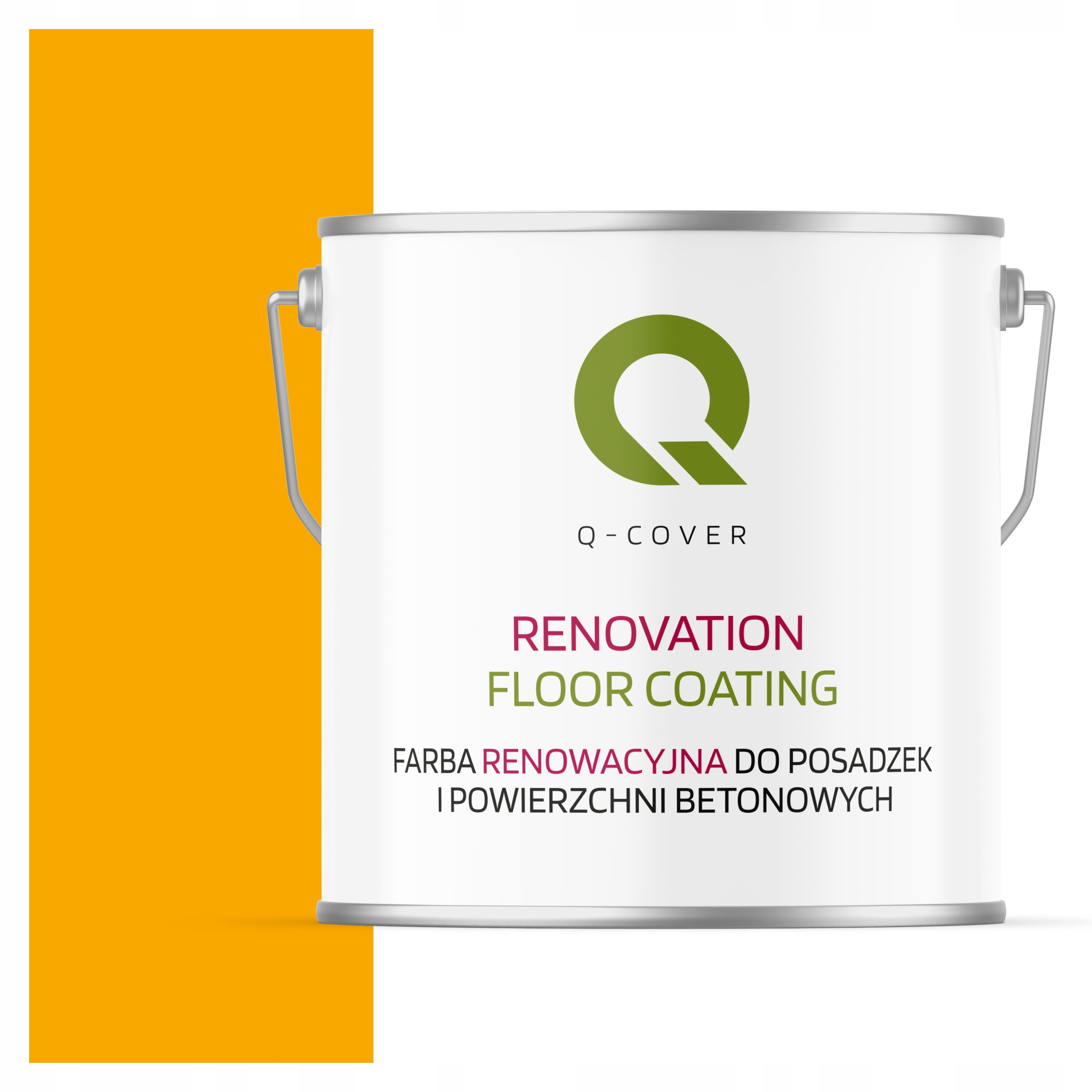 Farba Na Renováciu Betónových Podláh Žltá Signálna Ral 1003 Polomatná 5 L