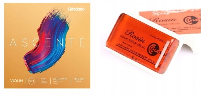 D'Addario Ascente A310 4/4M - Struny do skrzypiec+