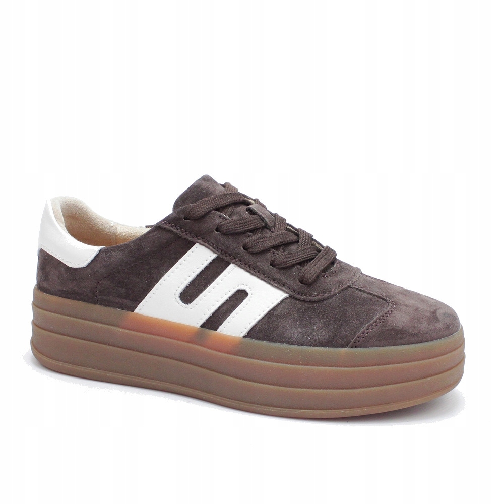 Vinceza 79589 Hnědé Kožené Tenisky vel. 38