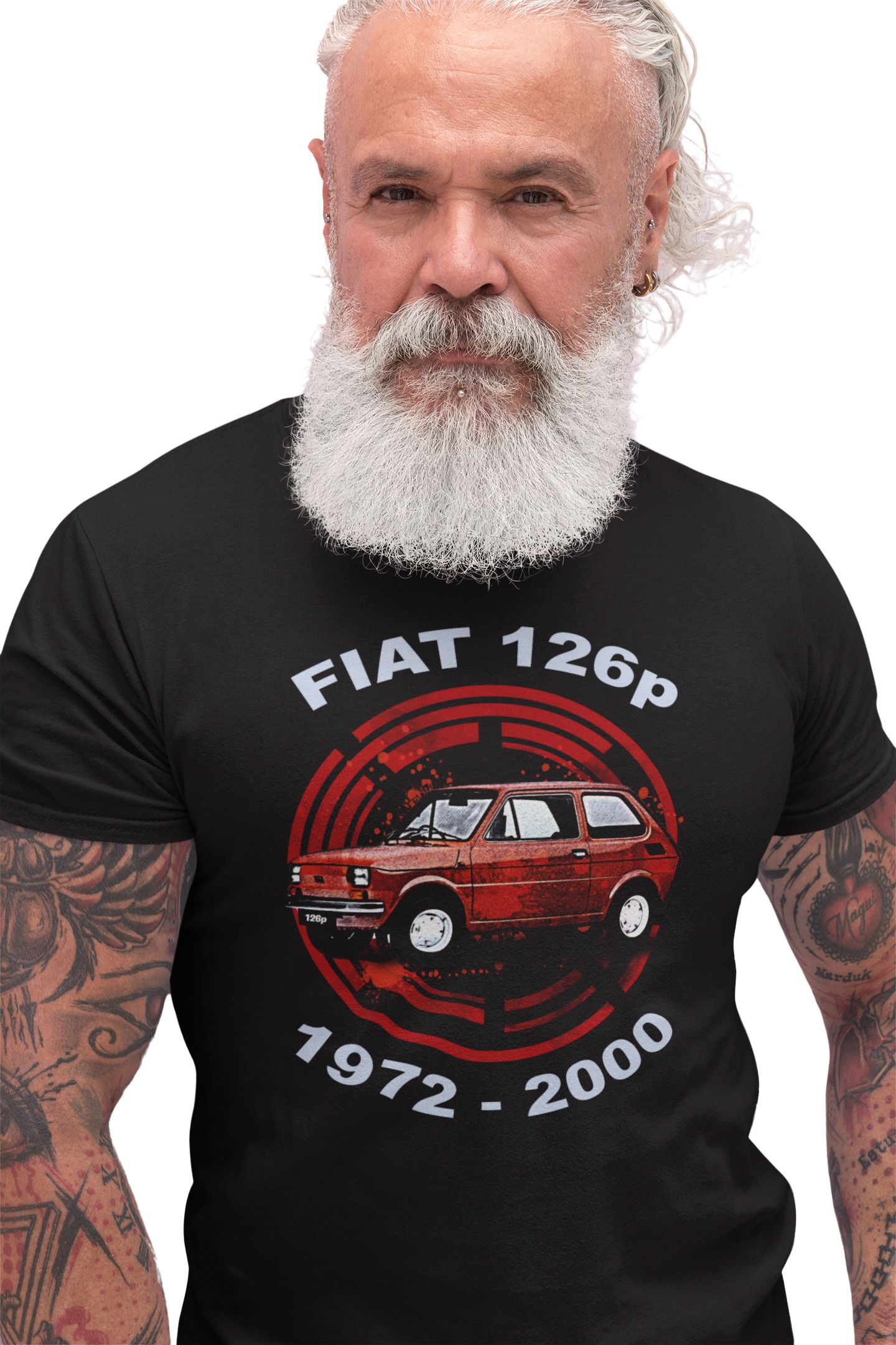 

Fiat 126p maluch T-Shirt Koszulka Samochody Prl L