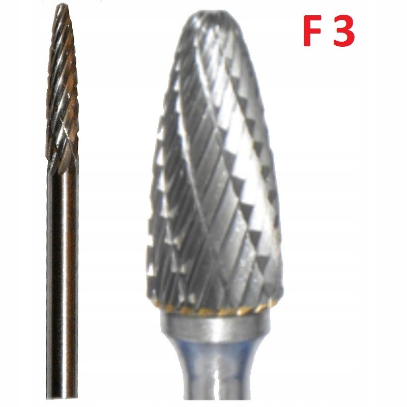 FREZ PILNIK OBROTOWY X TYP F 3 x 13 CHWYT 3 VHM