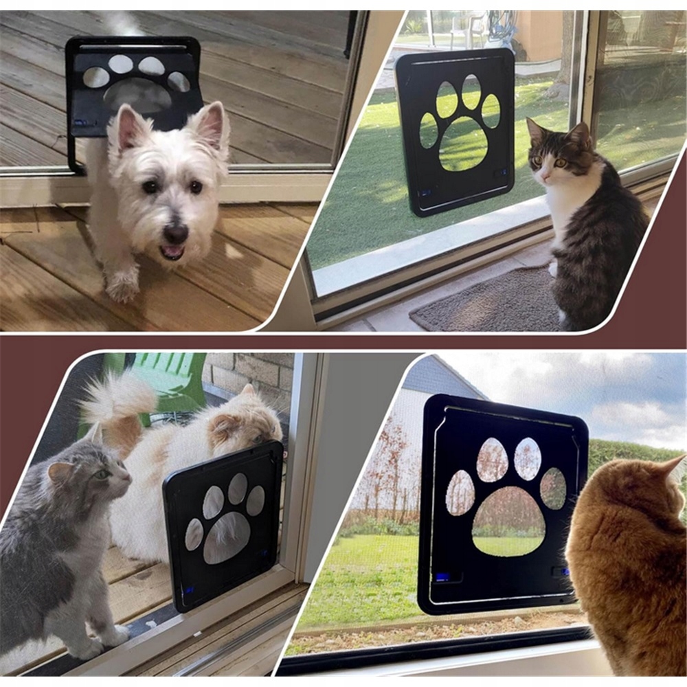 Levně Dveře Pro Zvířata Do Ochranné Moskytiéry 24 X 29 CM Pro Kočky A Psy