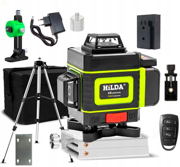 

Hilda Laser Samopoziomujący 16 linii Statyw 1,5M