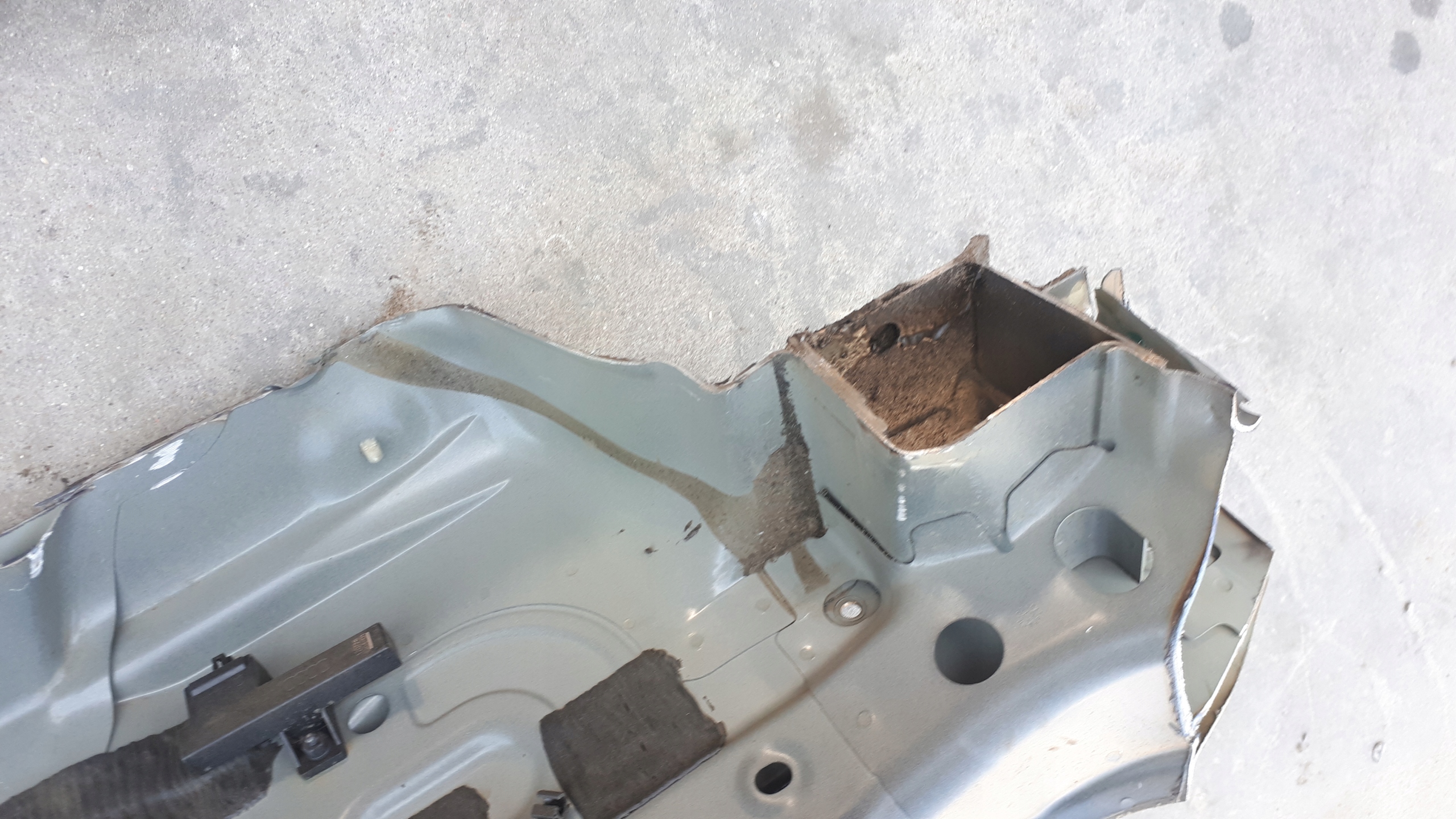 A6 C7 4G S6 front panel, wall rear part SCIANA sedan LZ9Y