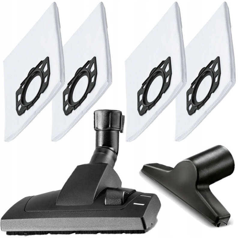 Zestaw Szczotka Ssawka Worki do odkurzaczy Karcher