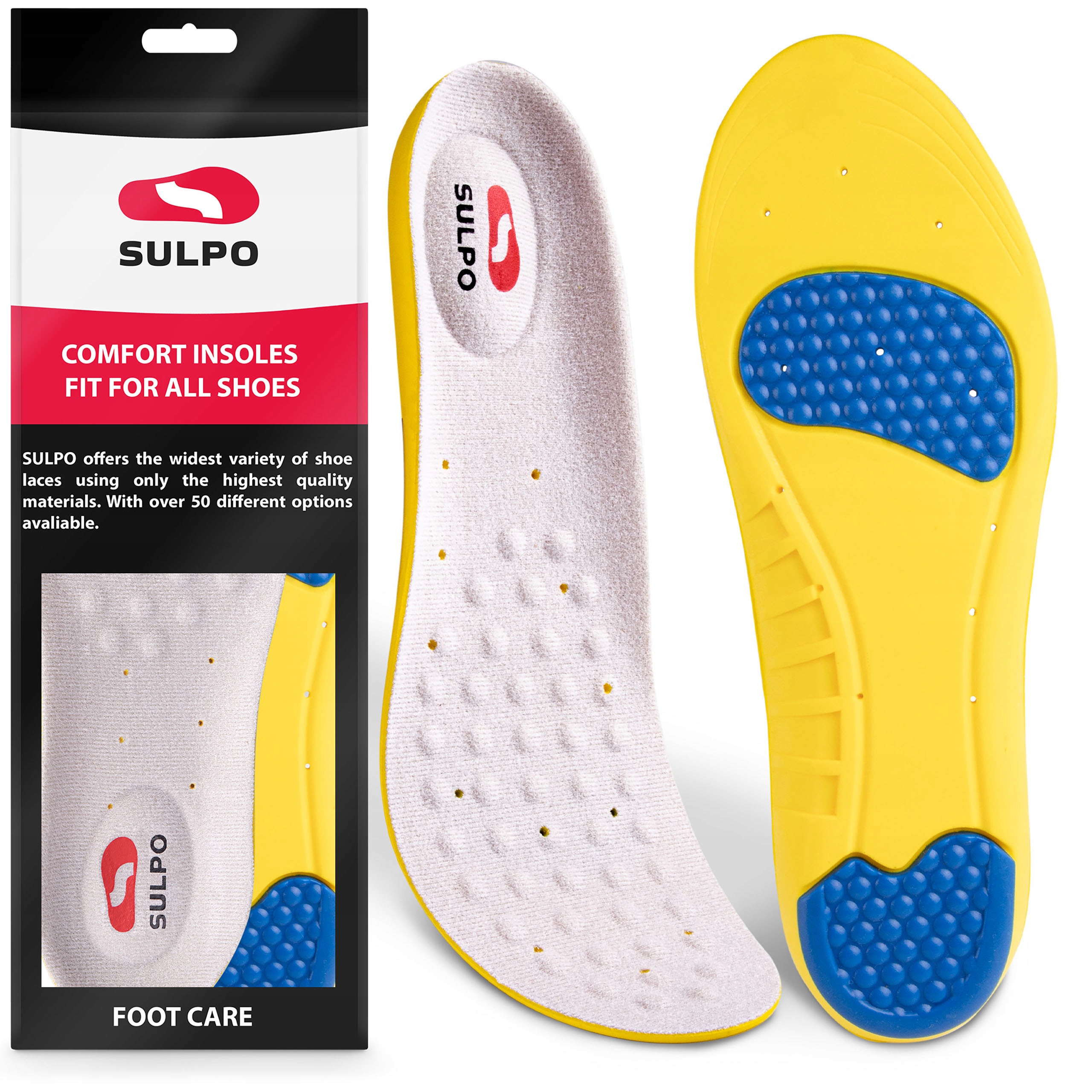 

Piankowe wkładki do obuwia codziennego 42-45