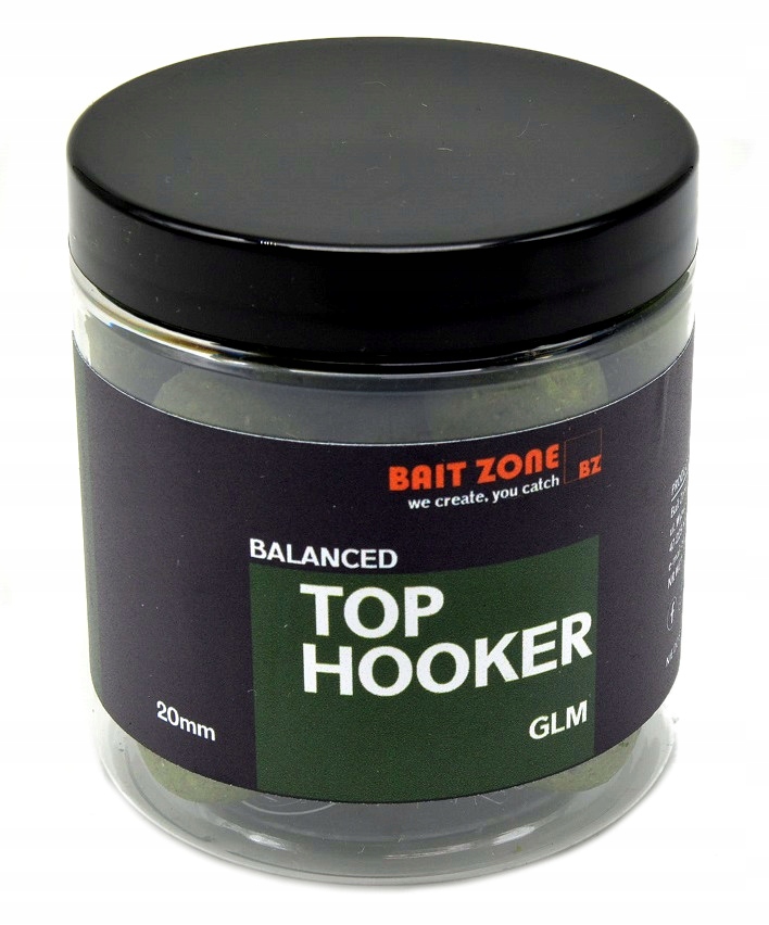 TOP HOOKER GLM 20mm BAIT-ZONE 250ml kulki przynętowe haczykowe