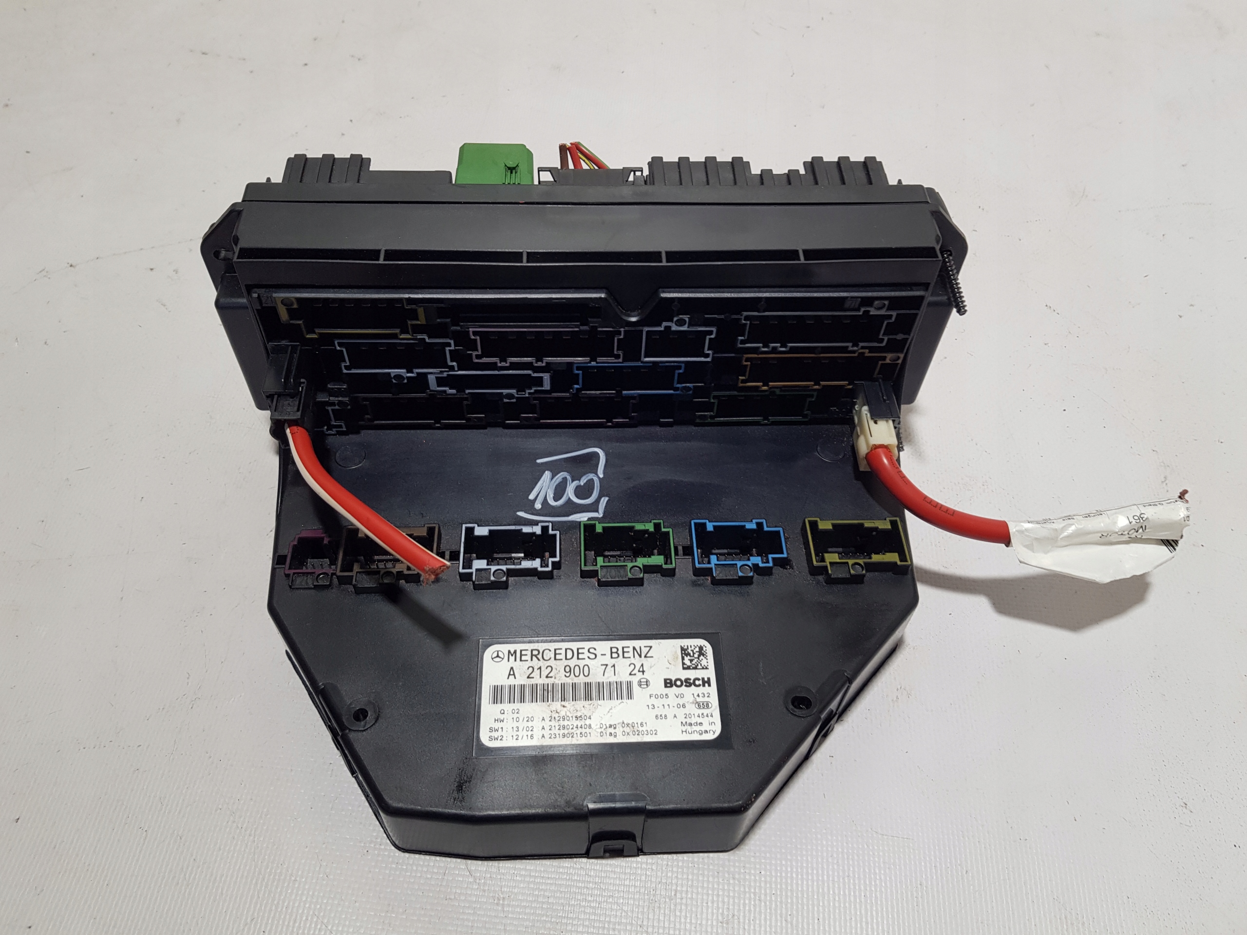 MERCEDES W212 W207 control unit module SAM 2129007124