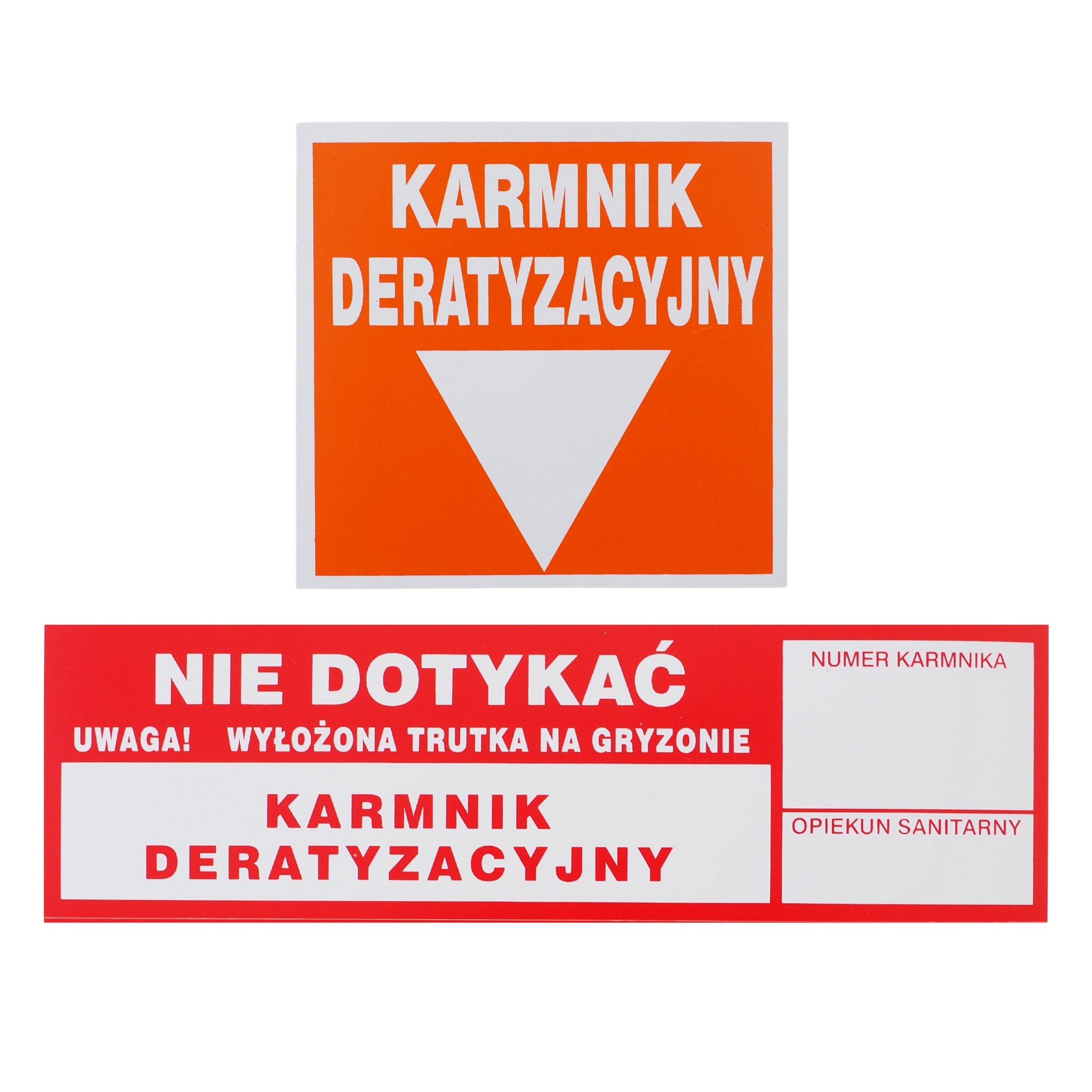 

Naklejka na ścianę i karmnik stacja deratyzacyjna