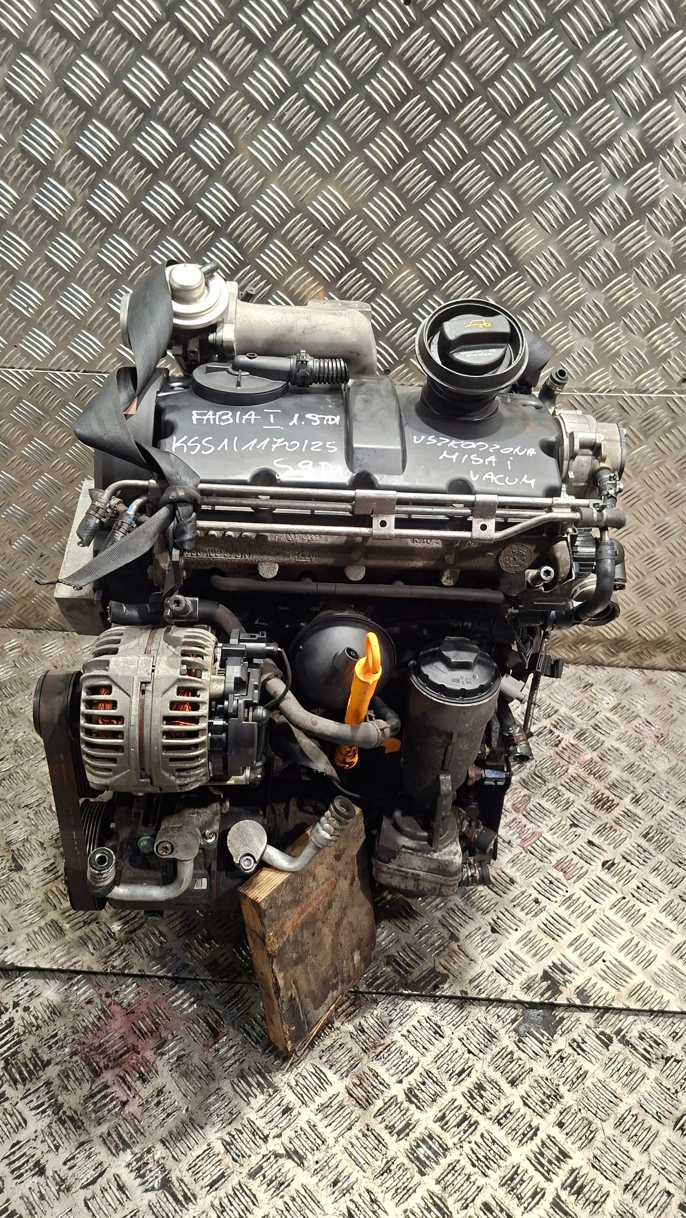 engine SKODA FABIA and 1.9TDI ATD