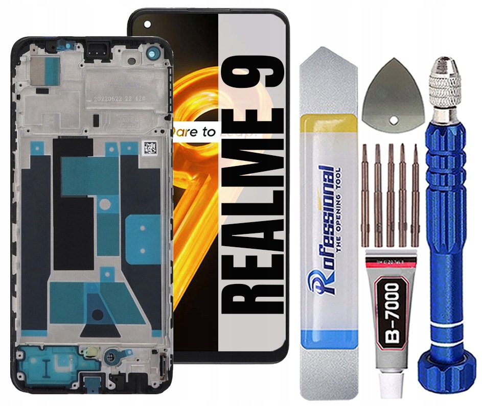 Oppo Realme 9 RMX3521 Incell LCD Displej Rámeček