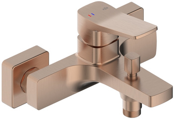 Kfa Nástenná Vaňová Batéria Malaga, Brushed Rose Gold Pvd