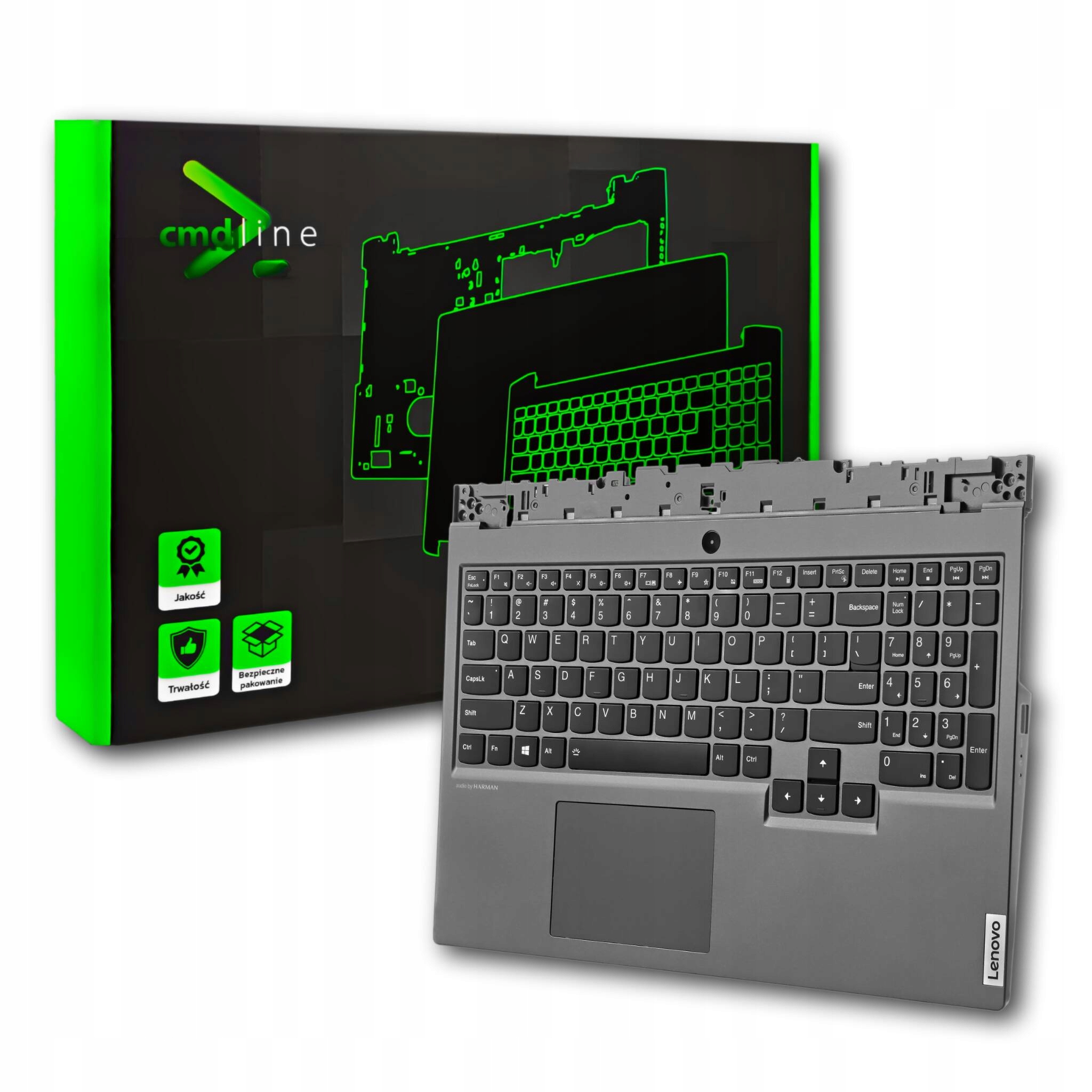 Palmrest Klawiatura Led Do Lenovo Legion 5-15IMH05 5-15IMH05H