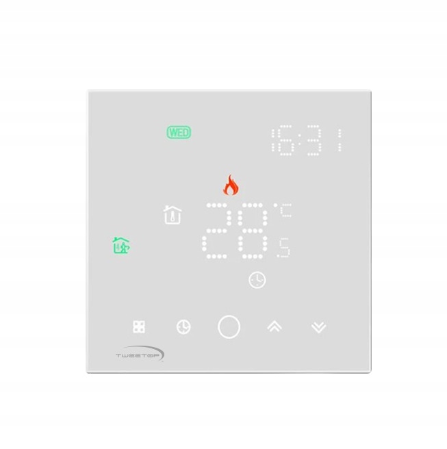 Termostat Tsh 002 Drôtový Biely Tweetop
