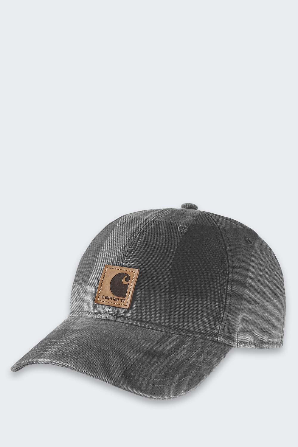 Čepice Carhartt Flannel Cap Gravel