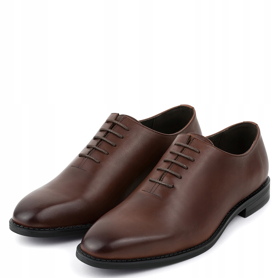 Elegantní pánské kožené boty v hnědé barvě Pako Lorente, velikost vel