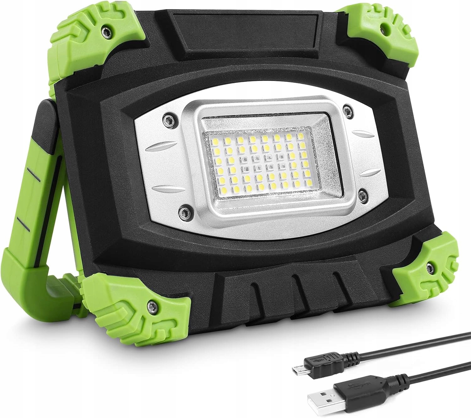 Led reflektor velká kempingová lampa 2000lm 20W 5200 mAh Lepro