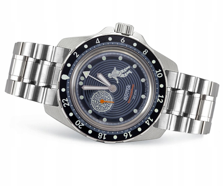 Hodinky Vostok Automat Kosmodrom Merkury 14038G 20ATM Limitované