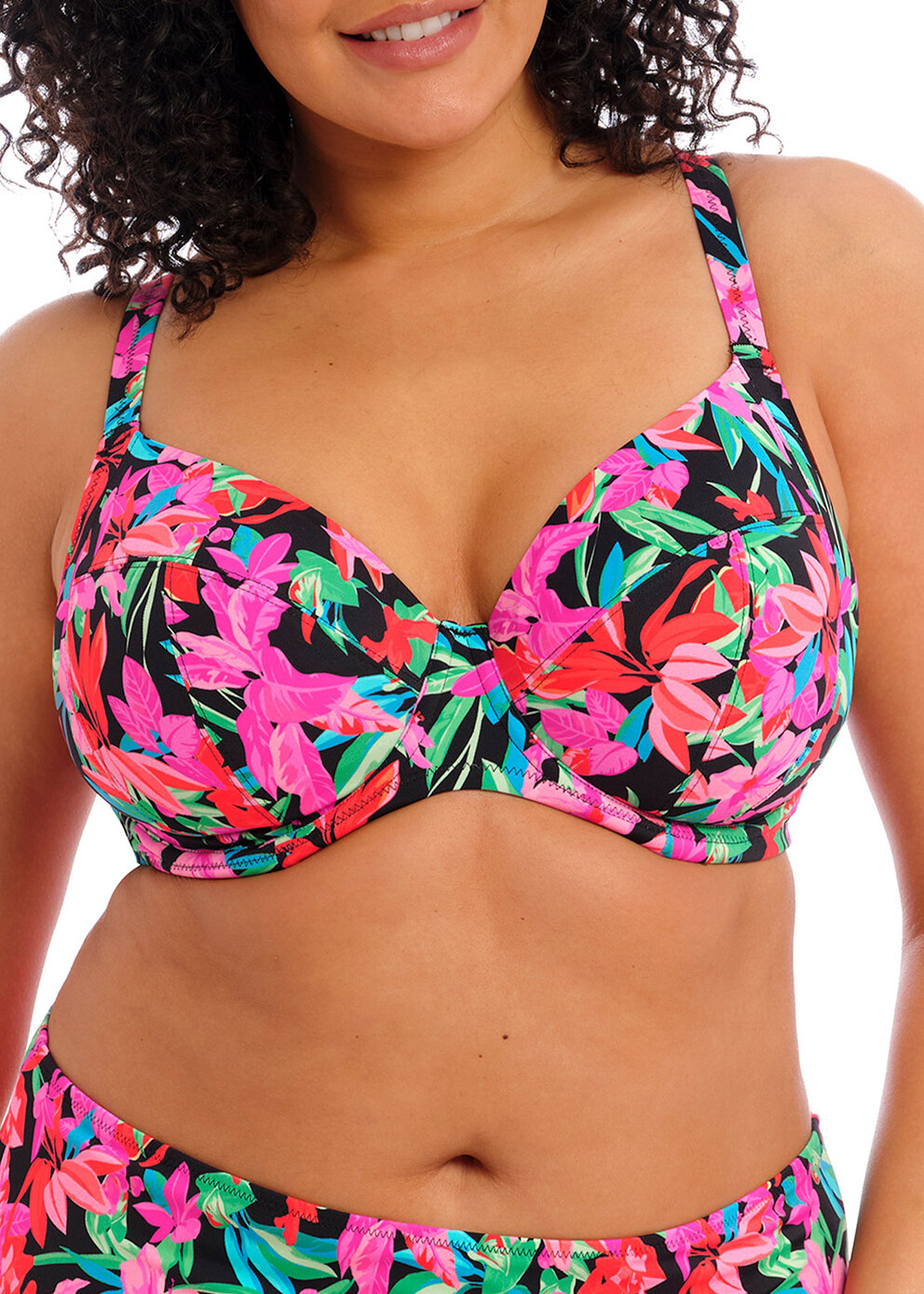 Elomi Horní díl plavek Savaneta ES801302BLK 80J/36J