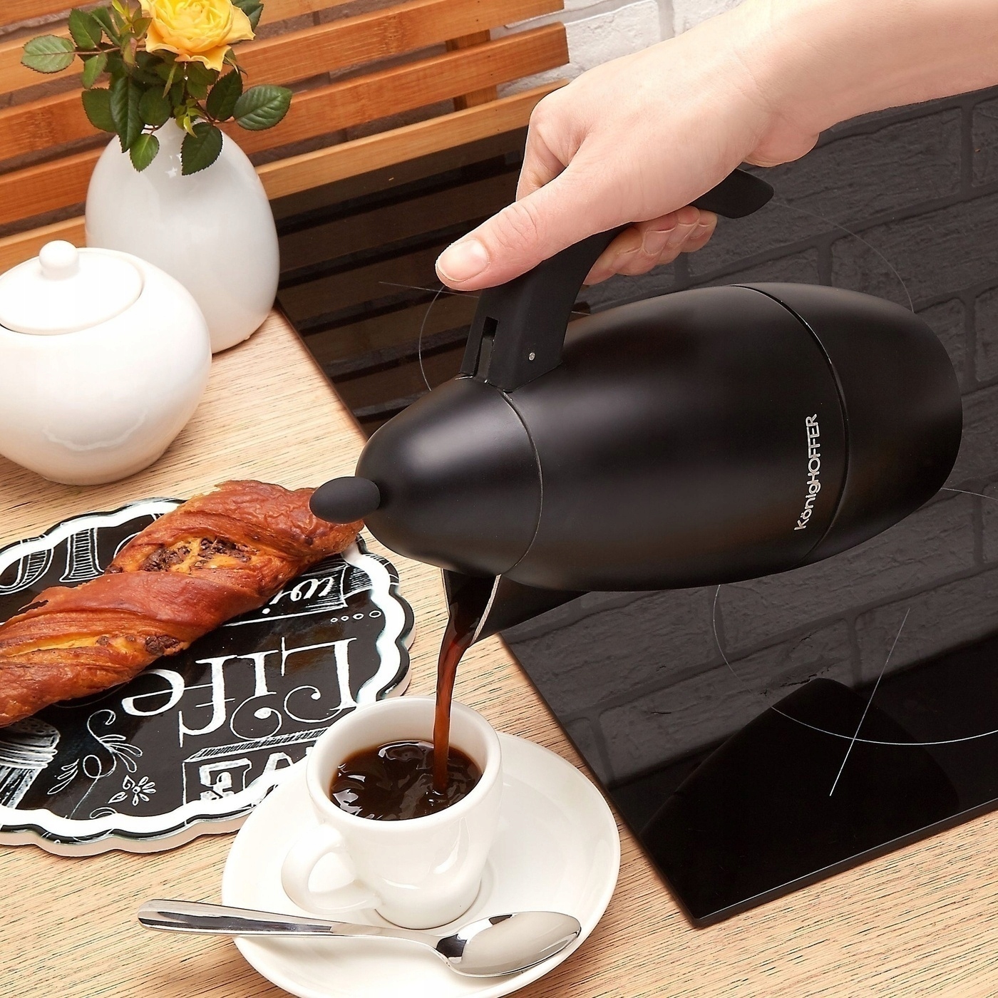 WŁOSKA KAWIARKA kafeterka ekspres do kawy 6x ESPRESSO PRESTIGIO BLACK Kod producenta 5907558799514