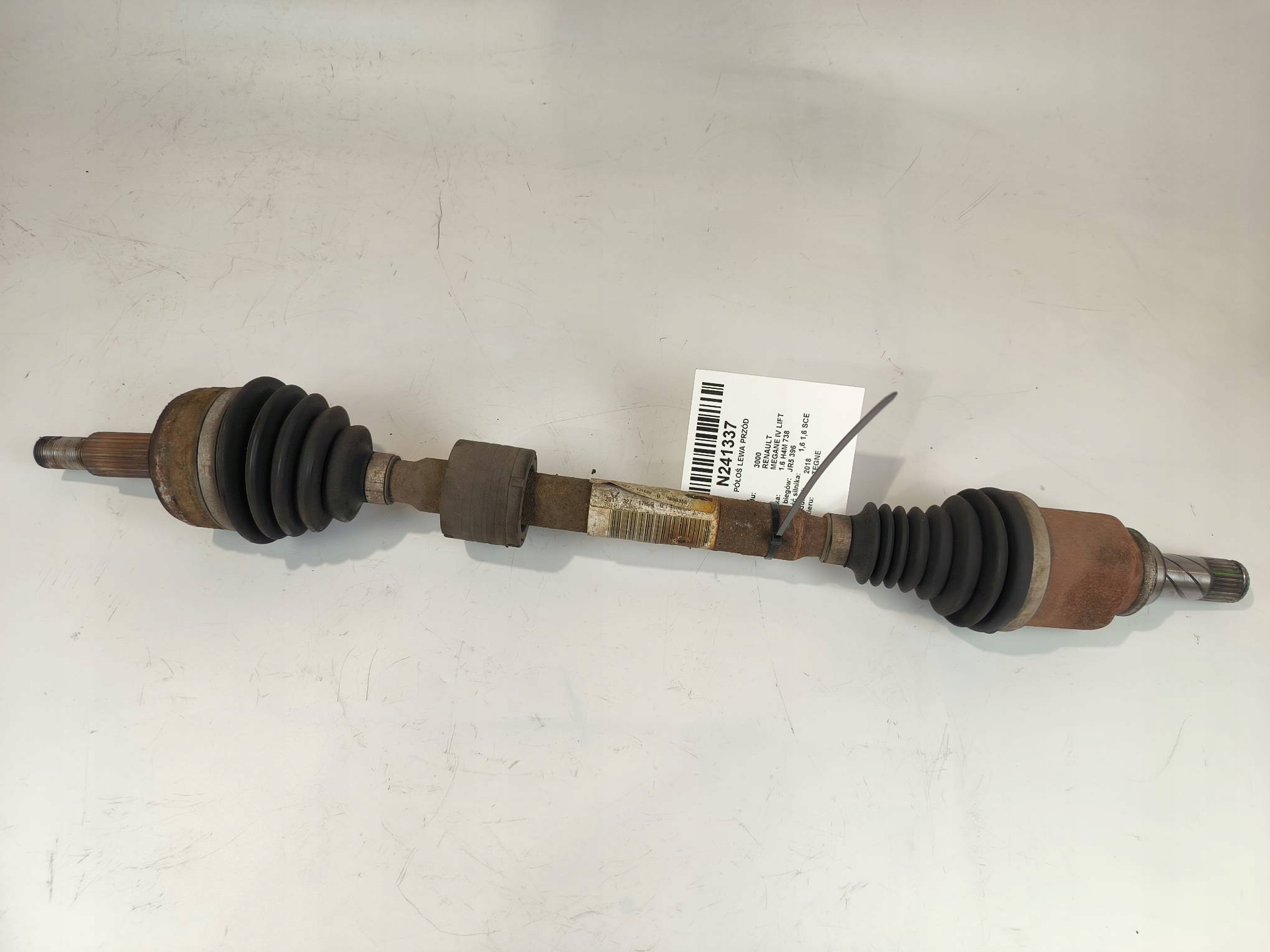 semi-axis left front 391010905R RENAULT MEGANE IV LIFT