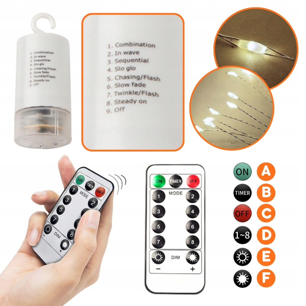 ZEWNĘTRZNE LAMPKI ŚWIATEŁKA NA BATERIE LED FAJERWERKI LATAJĄCA KULA ŚNIEŻNA Marka Zolta