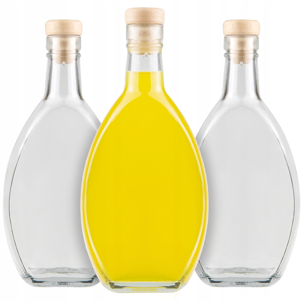 

5X Buetelka Elipsa 500 ml korek Nalewka Bimber