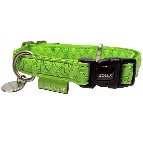 OBROŻA ZOLUX MACLEATHER TAŚMA 15 mm SELEDYNOWA