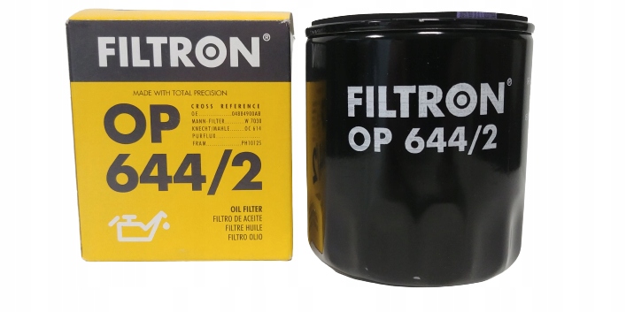 

Filtron Filtr Oleju Op 644/2 Fiat Jeep Lancia
