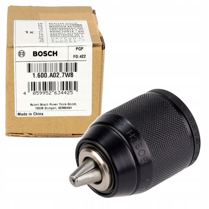 Bosch 1600A02W8 metalowy uchwyt wiertarski 1/2" szybkomocujący