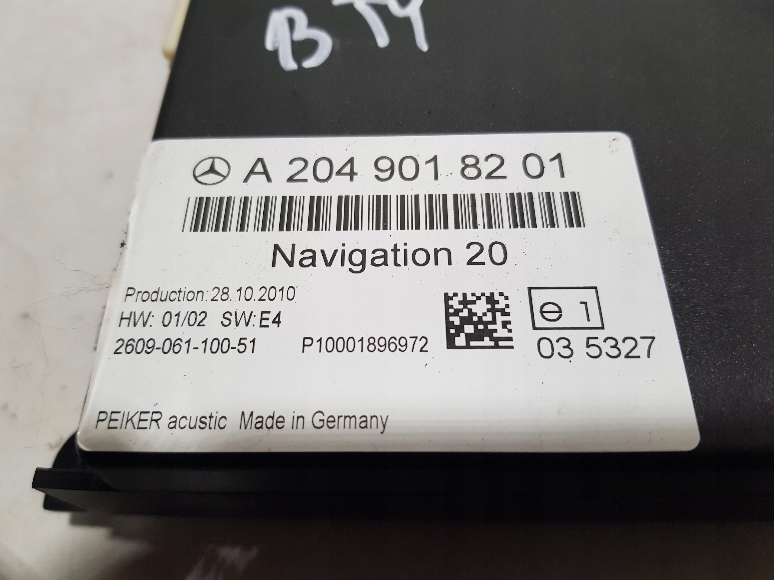 control unit module navigation devices CLS 218 W218 W204 W207 W212 A2049018201