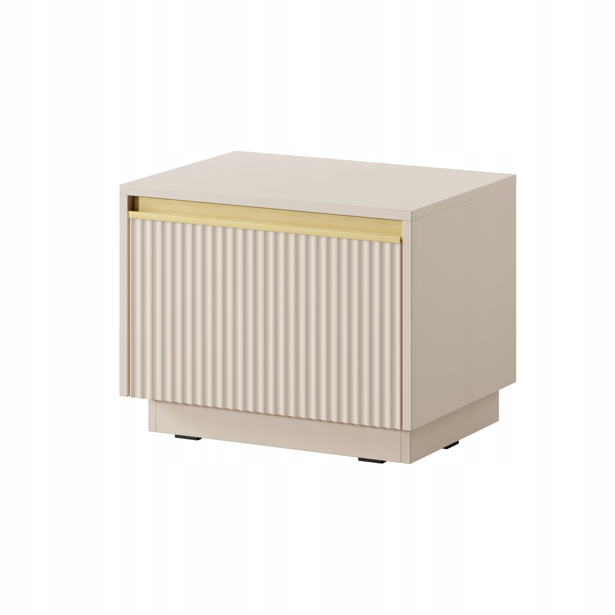 Noční Stolek Maestro 54 cm Šuplík Noční stolek do ložnice Béžový