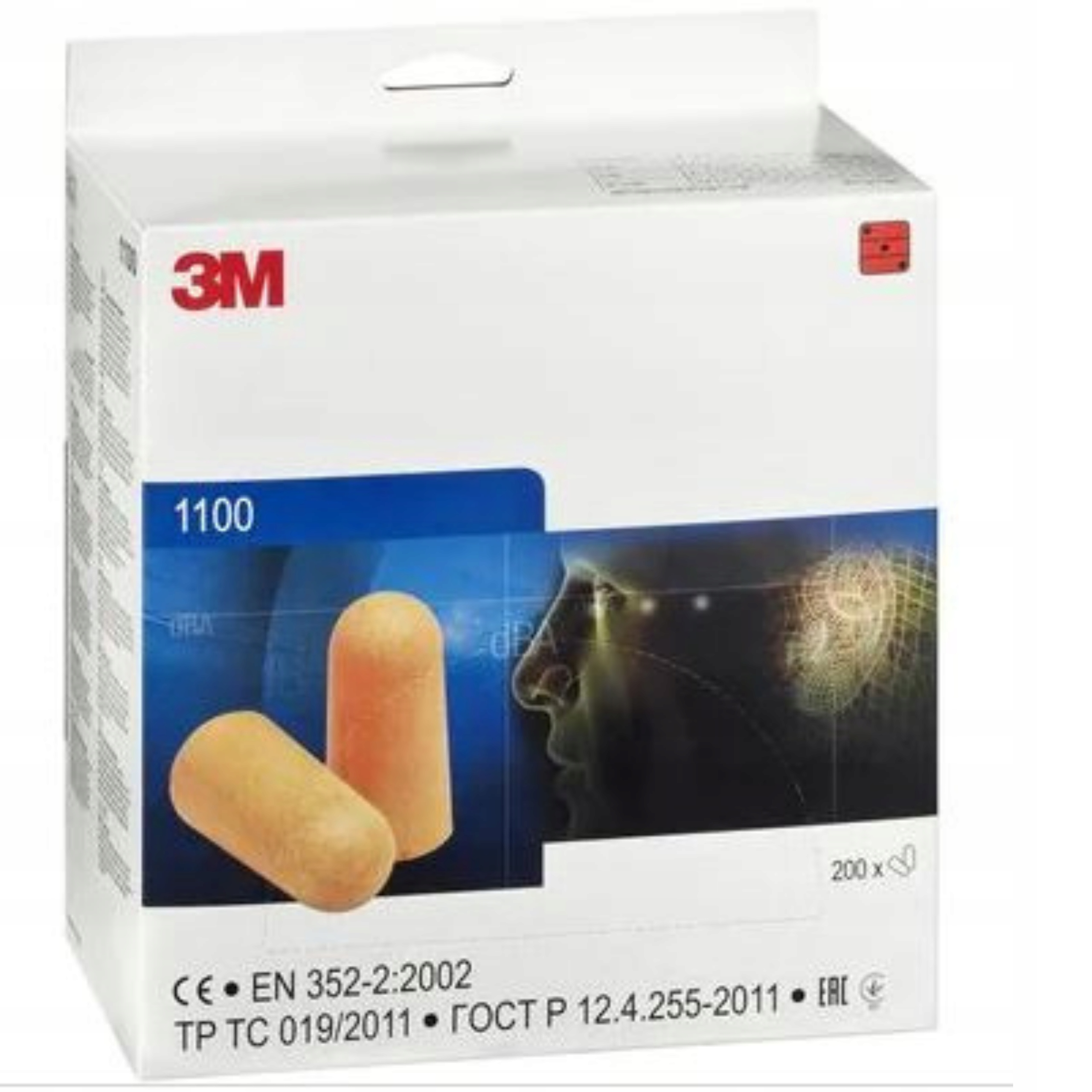 

Stopery Zatyczki Do Uszu 3M Hałas Do Spania 50 Par