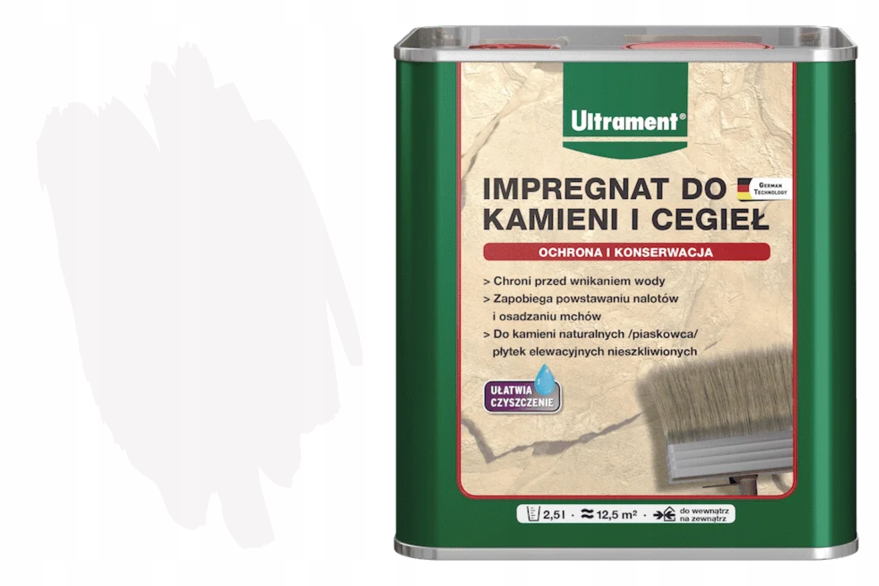 Ultrament Prostředek pro impregnaci kamene a cihel venku 2,5 l