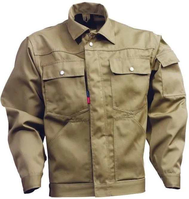 Wytrzymała bluza robocza Dickies rozmiar L khaki bawełniana monterska