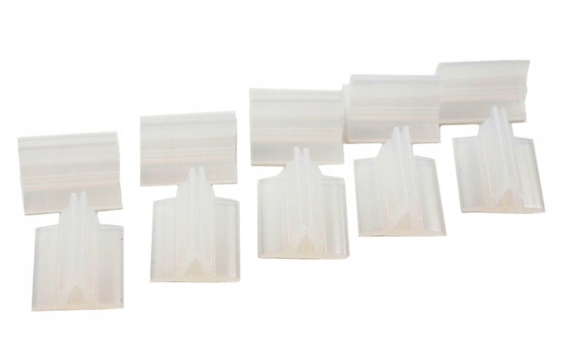 Podstawki pod karty 10 szt. przezroczyste