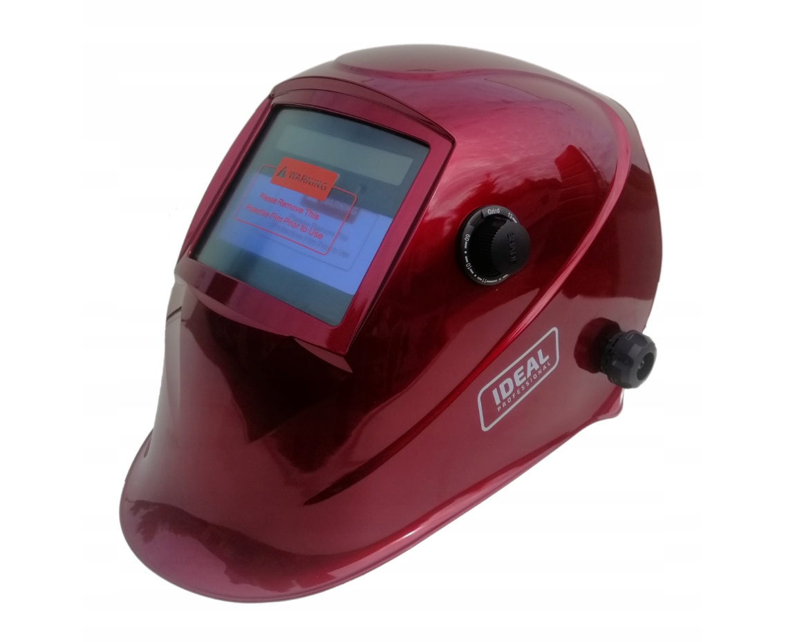 Samostmívací přilba APS-510G Red LCD 96x39