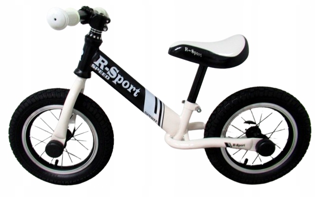 Rowerek biegowy R8 R-Sport 12'' Pompowane koła, łożysko w kierownicy