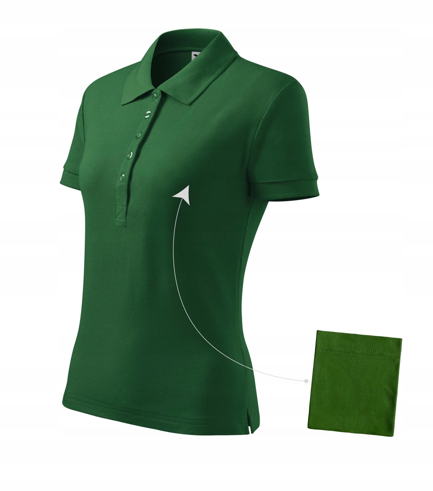 

Koszulka Damska Polo bawełna Polówka T-shirt Xs