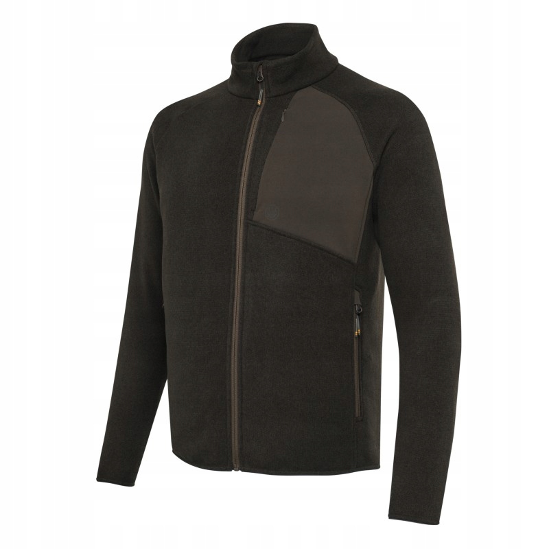 Polar Beretta Abisko Full Zip Fleece Brown Bark-xxxxl