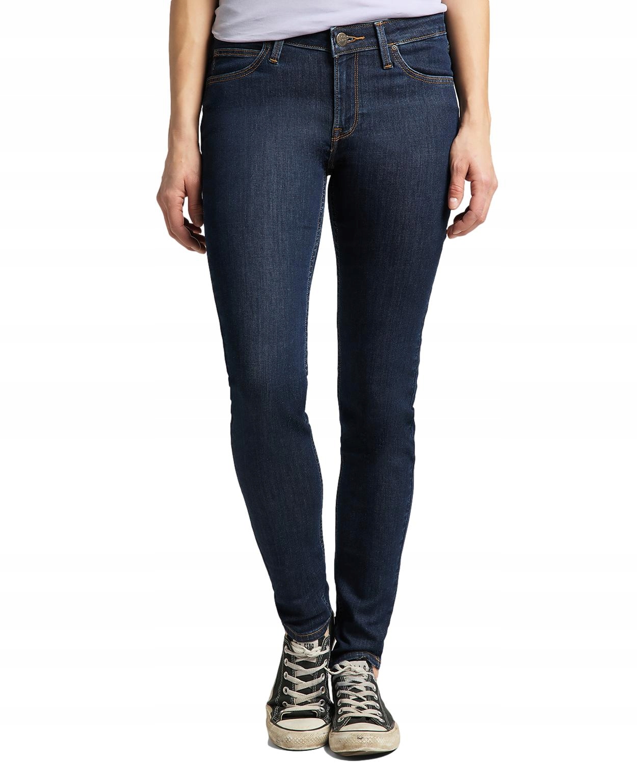 

Jeansy Lee Scarlett L526EMYR Solid Blue W 29 /L 33